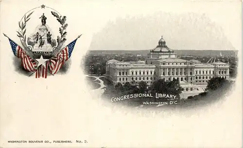 Washington DC - Congressional Library -645056