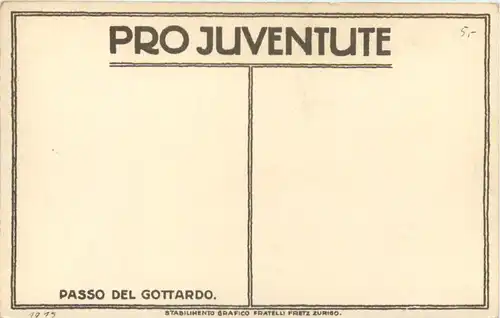 Pro Juventute Passo del Gottardo -647264