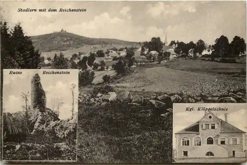 Stadlern mit dem Reichenstein - Klöppelschule -648770