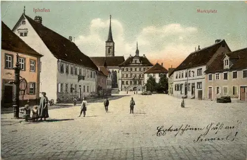 Iphofen - Marktplatz -648810