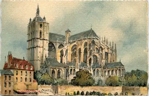 Le Mans - La Cathedrale Saint Julien -648958