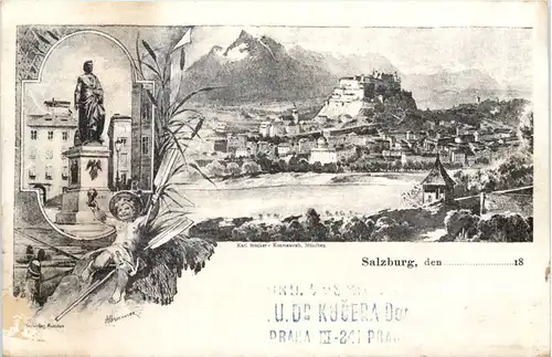 Salzburg - Litho -649062