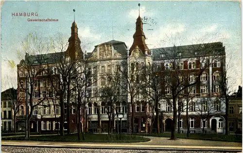 Hamburg - Gewerkschaftshaus -649520