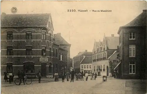 Hasselt - Rue de Maestricht - Feldpost Landsturm Bat. Nürnberg -651020