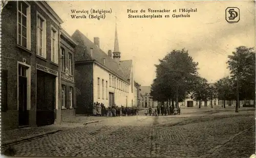 Wervicq - Place de Steenacker - Feldpost Res Inf Regt 246 -651430