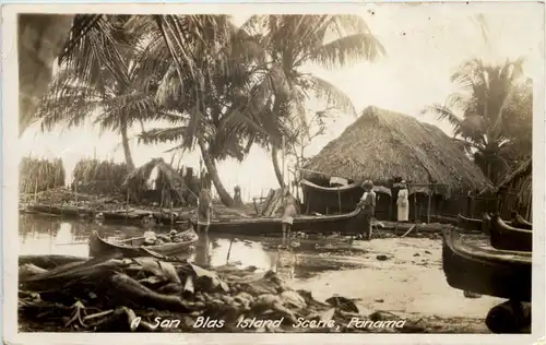 Panama - A San Blas Island Scene -653132