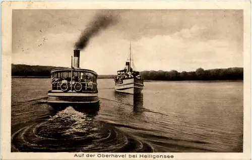 Auf der Oberhavel bei Heiligensee -533210