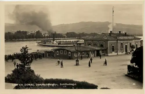 Linz a. D., Dampfschiffstation, Schiffsabfahrt -534500