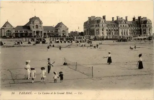 Parame - Le Casino et le Grand Hotel - Tennis -654156