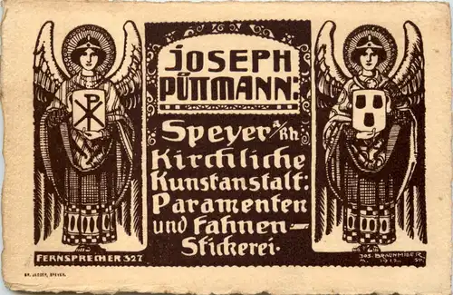 Speyer - Joseph Puttmann - Kirchliche Kunstanstalt -655426