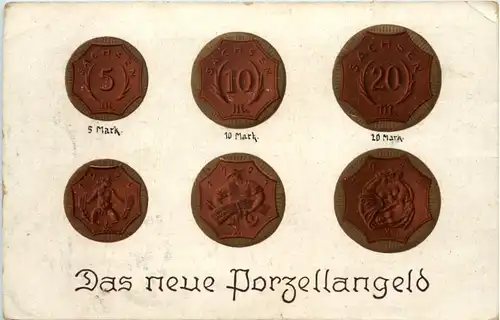 Sachsen - Das neue Porzellangeld -657342