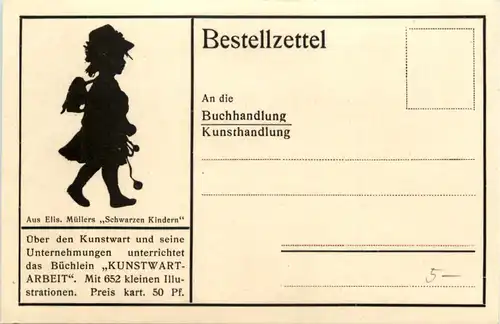 Kunstwart - Elis Müller - Schwarze Kinder -659798