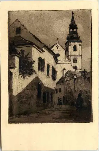 Krems a. D. Radierung -660088