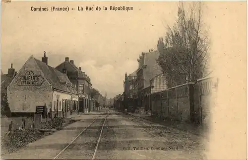 Comines - La Rue de la Republique -660390