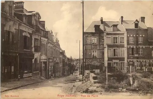 Roye Somme - Rue de Paris -544222