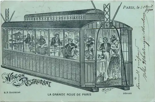 Paris - Wagon Restaurant -544326