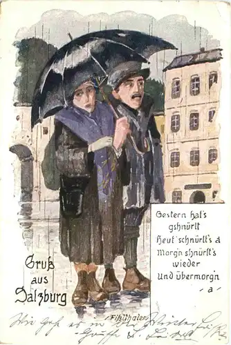 Gruss aus Salzburg -662036