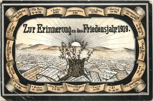 Zur Erinnerung an das Friedensjahr 1919 -664776