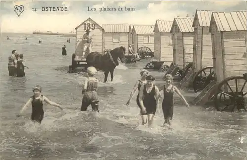 Ostende - Les plaisirs du bain -665166