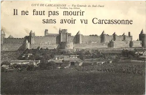 Cite de Carcassonne, Vue generale -539440