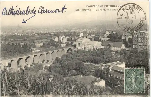 Royat, Le Parc, le Viaduc et le Casino -539514