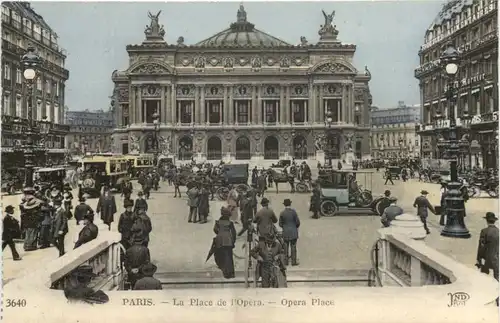 Paris, La Place de LÒpera -540004