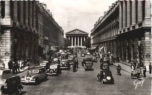 Paris, Rue Royale et eglise de la Madeleine -540282