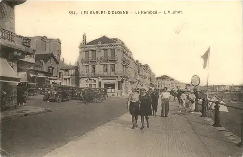 Les Sables dòlonne, Le Remblai -540536