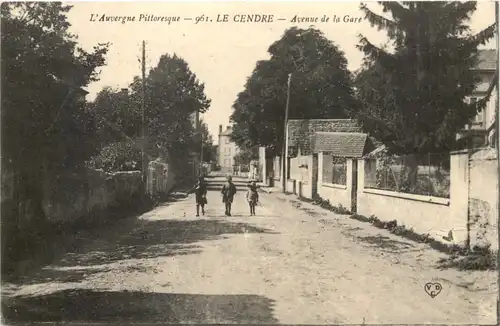 Le Cendre, Avenue de la Gare -541582