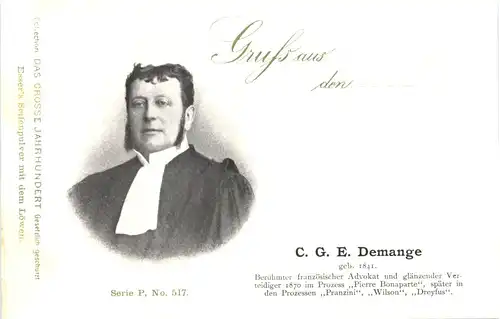 C. G. E. Demange - Advokat -667242