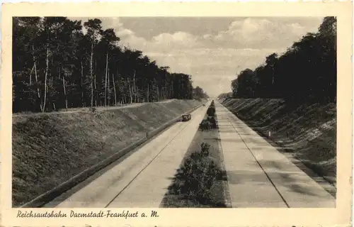 Reichsautobahn Damstadt - Frankfurt -667274