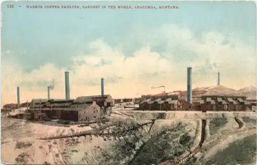 Anaconda - Montana - Washoe Copper Smelter -667738