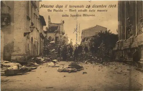 Messina dopo il terremoto 1908 -669828