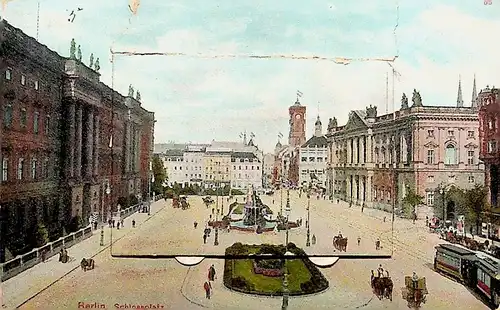 Berlin - Schlossplatz - Leparello -670485