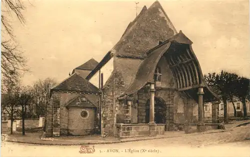 Avon, LÈglise -541734