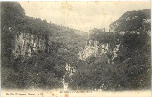 Les Gorges de Chailles Savoie -542674