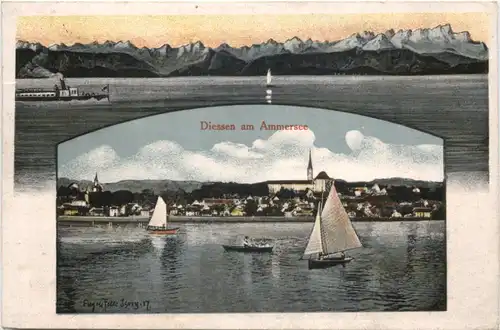 Diessen am Ammersee - Künstler Ak Eugen Felle -670902