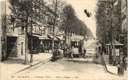 Le Mans - L Avenue Thiers - Tramway -672372