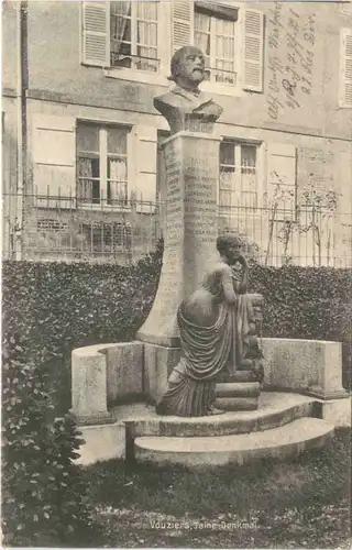 Vouziers Jaine Denkmal - Feldpost 22. Reserve Division -672836