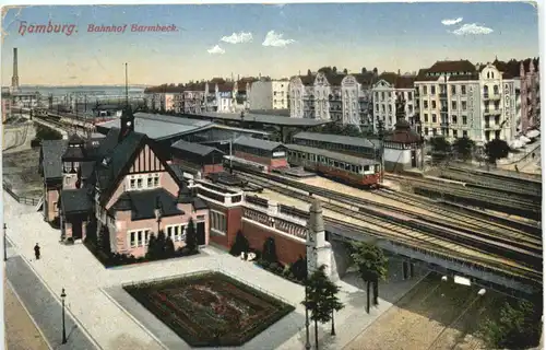 Hamburg - Bahnhof Barmbeck -673528