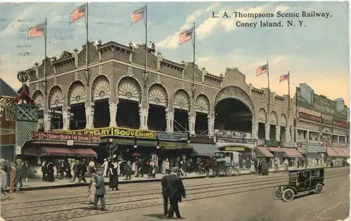 Coney Island - L.A. Thompsons Scenic Railway -679628