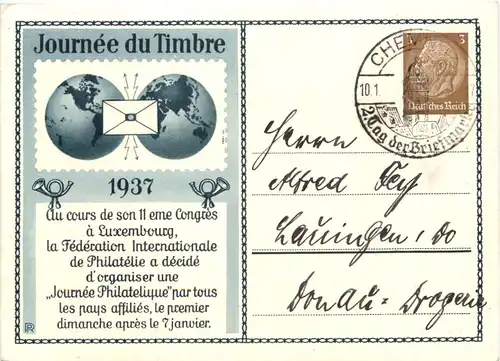 Luxembourg - Tournee du Timbre 1937 -681296
