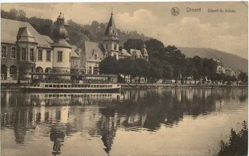 Dinant - Depart du bateau -682448