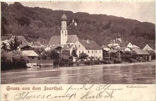 Wolfratshausen - Gruss aus dem Isarthal -683756