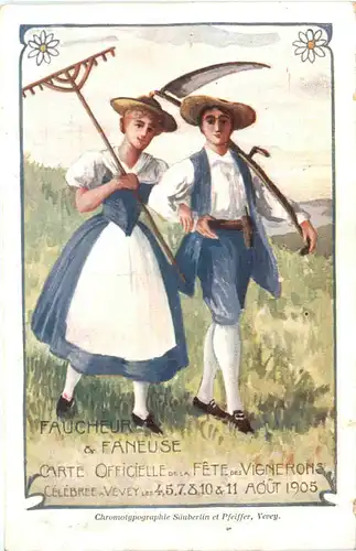 Vevey - Fete des Vignerons 1905 -685800