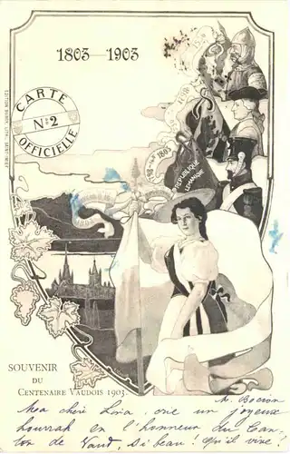 Souvenir du Centaire Vauddois 1903 -685782