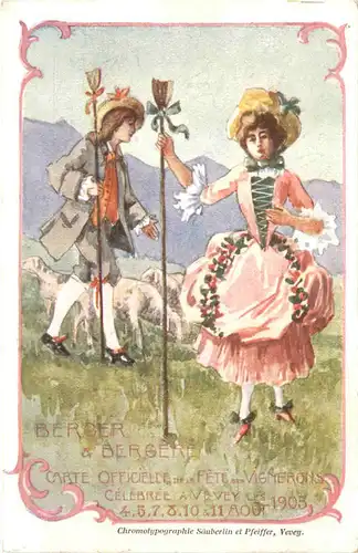 Vevey - Fete des Vignerons 1905 -685796