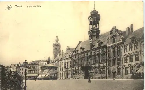 Mons - Hotel de Ville - Feldpost -687602