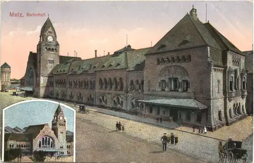 Metz - Bahnhof - Feldpost 121. Inf Div -687682