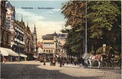 Amsterdam - Rembrandtplein -689624